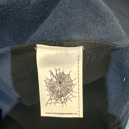 Sp5der x Opium OG Web Hoodie Black inside tag