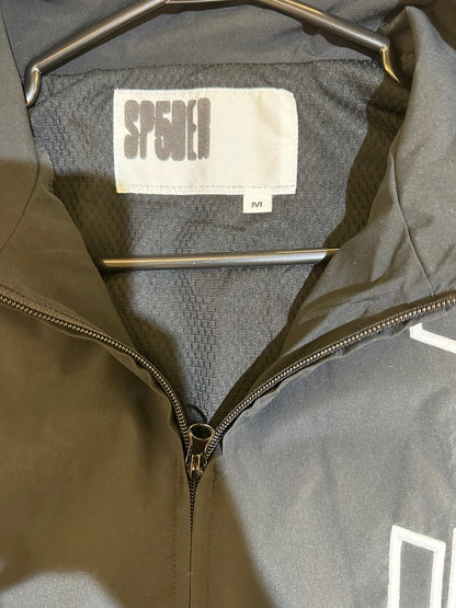 Sp5der Track Jacket Black White neck tag size Medium